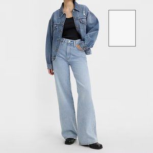 RIBCAGE WIDE LEG WOMEN'S JEANS